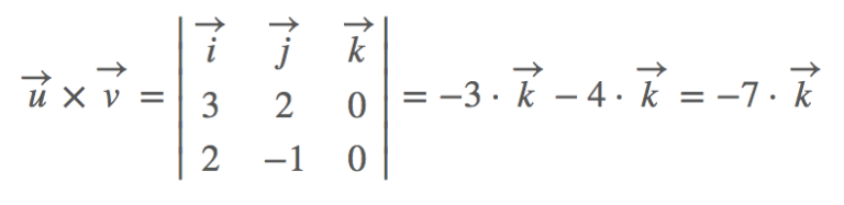 Producto Vectorial De Dos Vectores | Calculadora, Fórmulas, Ejercicios